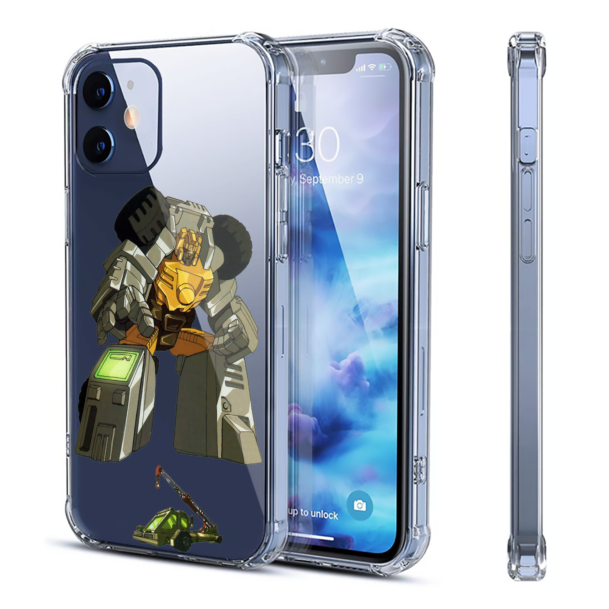 （画像用）  【iPhone 12シリーズ対応】透明スマホケース（クリアソフトケース）